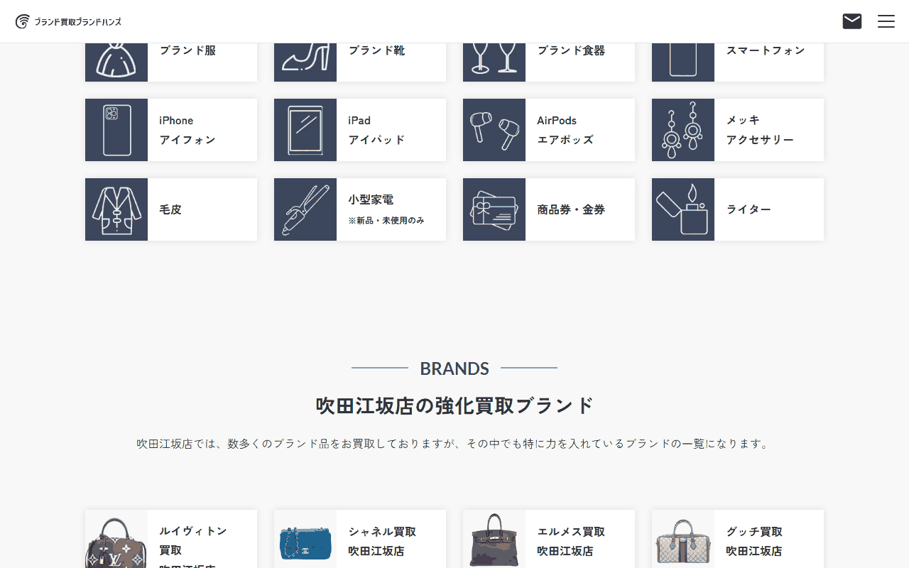 ブランドハンズ 吹田江坂店