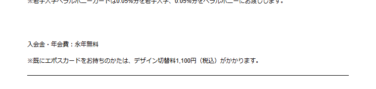 ヘラルボニーカードの年会費などの基本情報