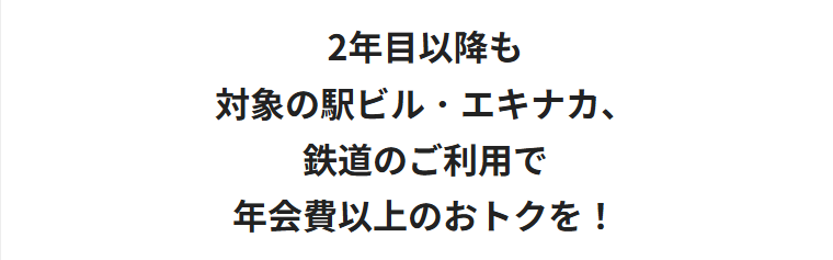 JRE CARDの年会費などの基本情報
