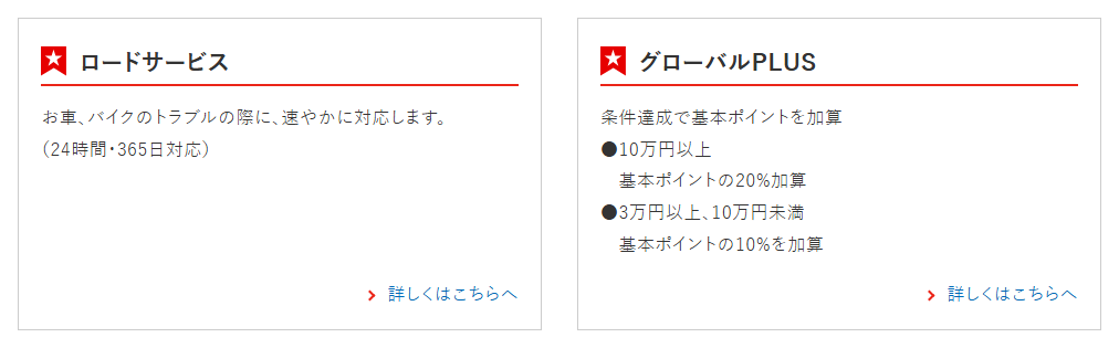 りゅうぎん PARTNER CARDの公式ページ：利用額に応じて、基本ポイントに10%か20%が加算される