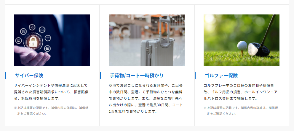 セゾンプラチナ・ビジネス・アメリカン・エキスプレス・カードの公式ページ：サイバー保険 サイバーインシデントや情報漏洩に起