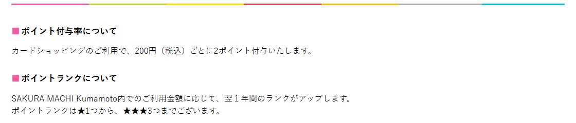 SAKURA MACHI Cardの公式ページ：SAKURA MACHI Kumamotoで ポ